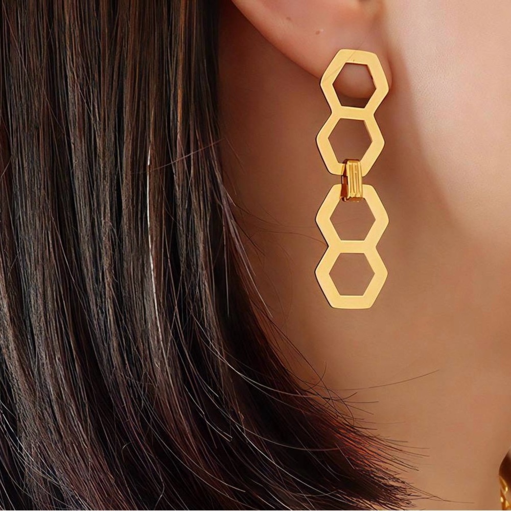 !!!Gorgeous!!! 18K Gold Plated Stainless Steel Jewelry - Picture 16 of 16